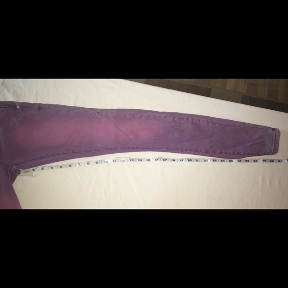 Revolution by Revolt Faded Pink/Purple Jeans - Picture 4 of 4